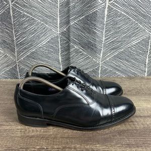 Men's Black Lexington Cap Toe Oxford 8.5